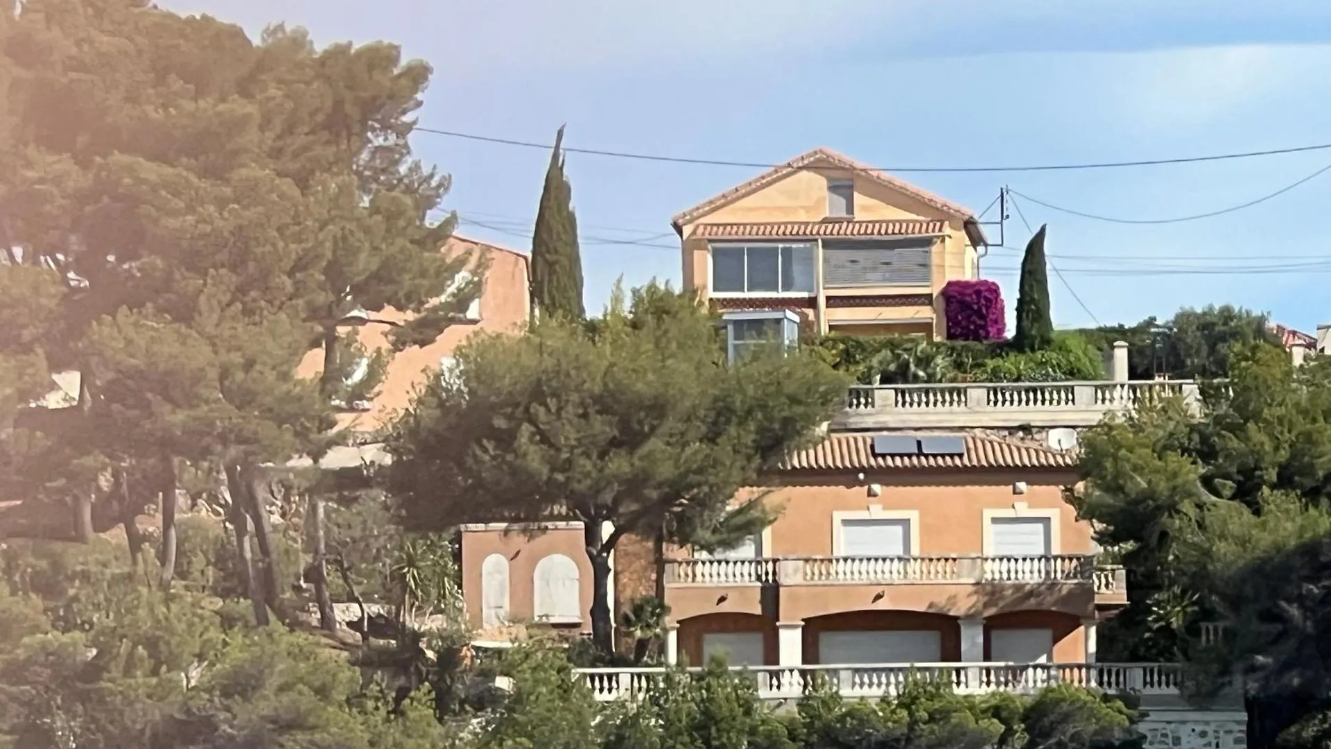 Daire Breathtaking Mediterranean Views From Renovated Cosy Nest, Walk To Portissol Beach And Port Sanary-sur-Mer