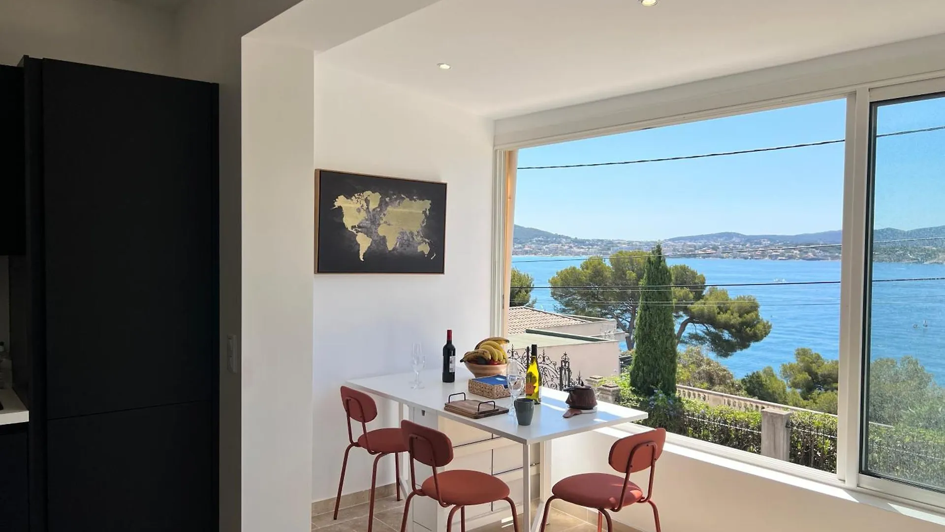 Breathtaking Mediterranean Views From Renovated Cosy Nest, Walk To Portissol Beach And Port Sanary-sur-Mer Daire