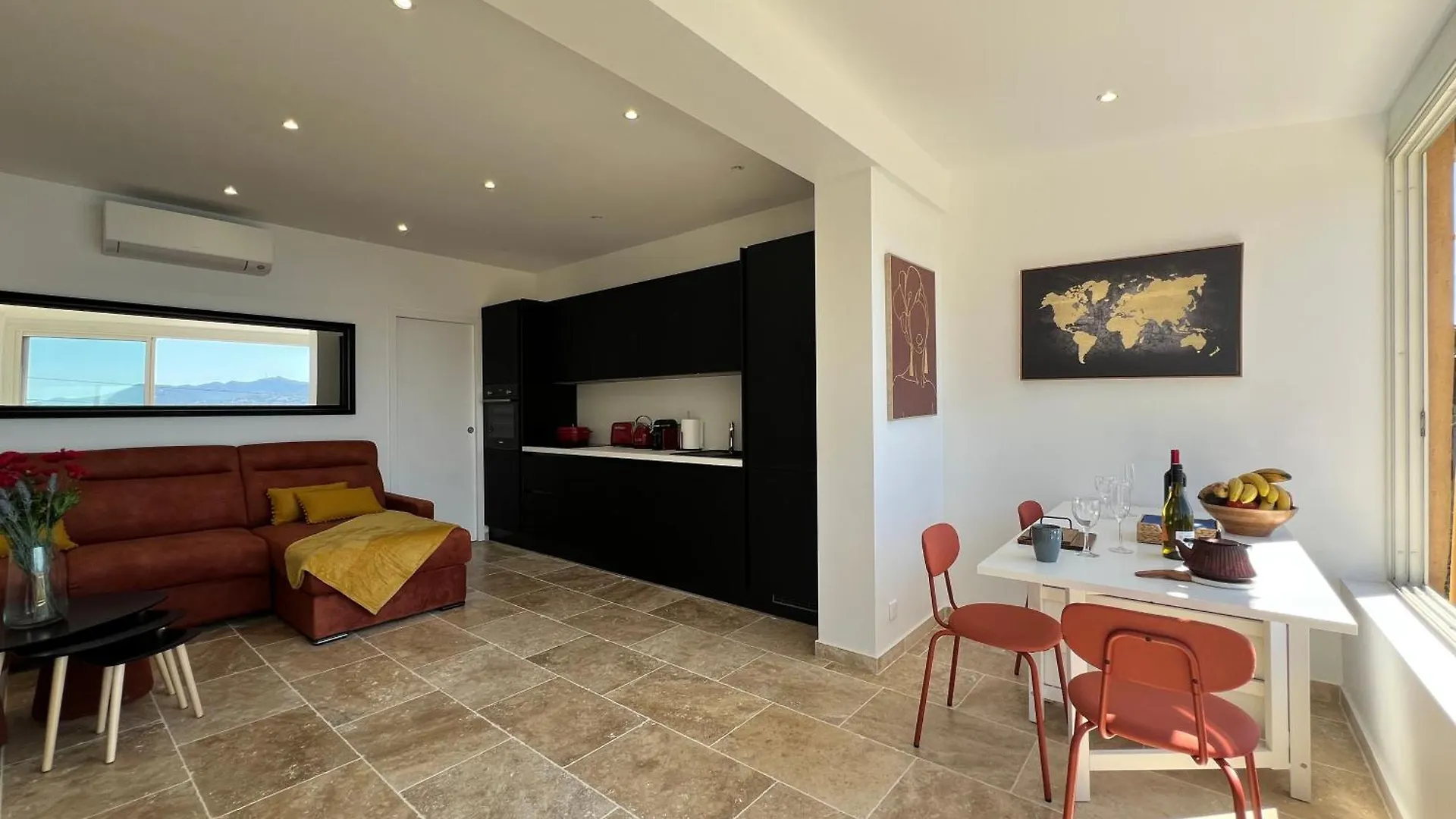 Breathtaking Mediterranean Views From Renovated Cosy Nest, Walk To Portissol Beach And Port Sanary-sur-Mer Fransa