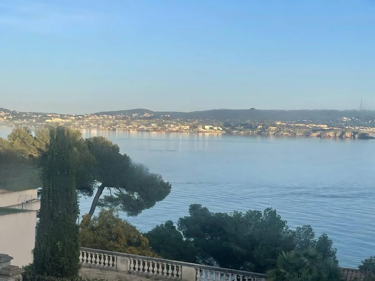 Daire Breathtaking Mediterranean Views From Renovated Cosy Nest, Walk To Portissol Beach And Port Sanary-sur-Mer